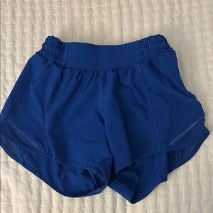 Lululemon Hotty Hot Sonic Blue Shorts
